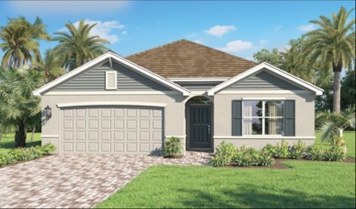 New construction Single-Family house 9081 Venetian Sq, Vero Beach, FL 32966 plan Cali - image