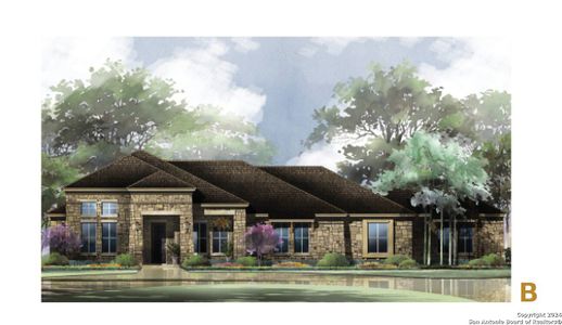 New construction Single-Family house 8155 Blue Oak Way, San Antonio, TX 78266 Dijon- photo 0