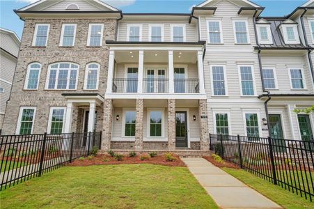 New construction Townhouse house 1518 Westend Wy, Unit 325, Cumming, GA 30041 plan The Benton III - image
