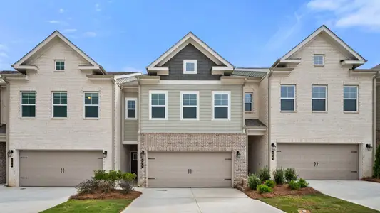 New construction Townhouse house 203 Abbotts Crossing Cir, Conyers, GA 30094 plan Luca - image
