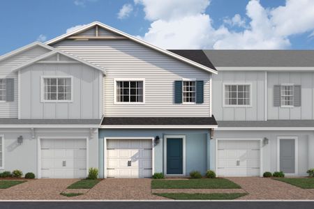 New construction Townhouse house 2718 Brave Reeves Rd, Orlando, FL 32822 plan San Jose - image