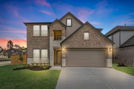 New construction Single-Family house 1703 Pecan Woods Ln, Conroe, TX 77301 - image
