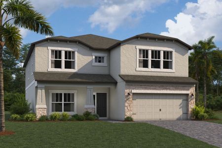 New construction Single-Family house 20351 Oriana Loop, Land O' Lakes, FL 34638 Coronado II- photo 0