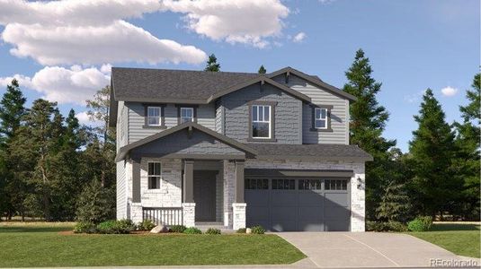 New construction Single-Family house 4281 Amanda Drive, Johnstown, CO 80534 Elbert- photo 0