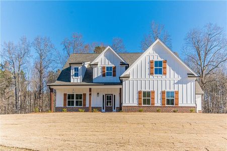 New construction Single-Family house 1768 Mountain Creek Church Road, Pendergrass, GA 30567 Dempsey- photo 0