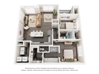 New construction Condo house 11930 Soprano Cr, Unit 304, Lone Tree, CO 80134 plan Riley - image 3