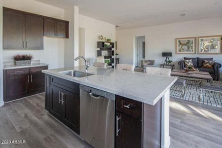 Staged Kitchen