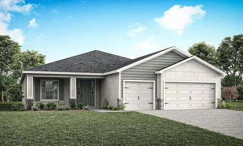 New construction Single-Family house 2223 Summerlake Ct, Auburndale, FL 33823 plan Westin II - image