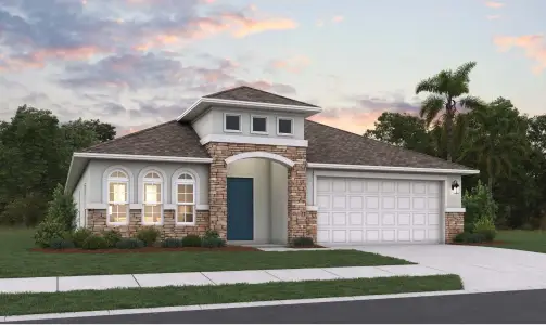 New construction Single-Family house 13489 Maria Lavin Cir, Orlando, FL 32828 plan Poinciana - 19445 - image