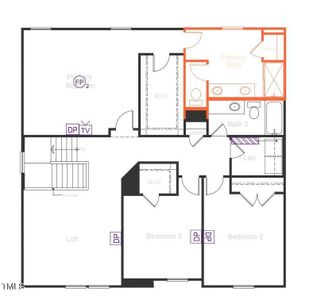 Second Floor Floorplan