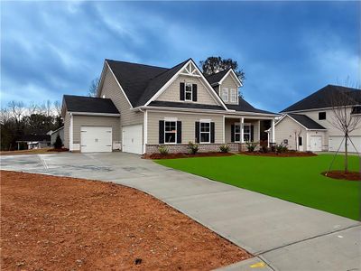 New construction Single-Family house 1461 Stephens View Dr, Loganville, GA 30052 The Arlington  II- photo 0