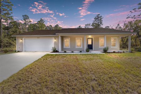 New construction Single-Family house 8851 N Lansen Way, Citrus Springs, FL 34433 - photo 0