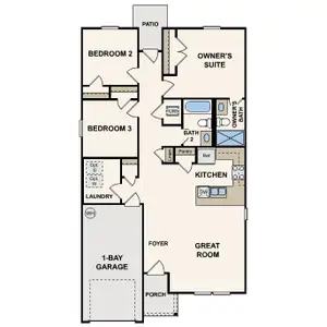 New construction Single-Family house 2187 Sunny Hills Blvd, Chipley, FL 32428 plan Briscoe - image