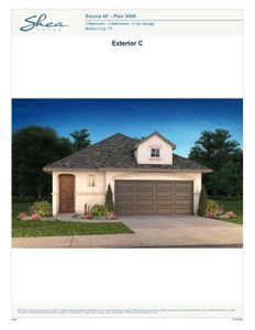 New construction Single-Family house 4018 Honeyspring Dr, Missouri City, TX 77459 plan 3009 Elevation C - image