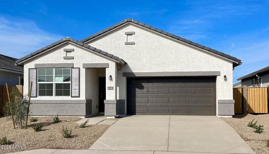 New construction Single-Family house 40080 W Venture Road, Maricopa, AZ 85138 Puffin- photo 0