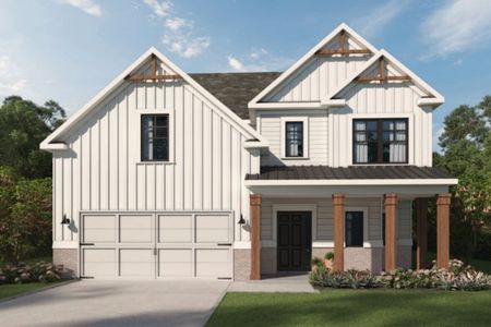New construction Single-Family house 21 Plantation Ridge Dr Se, Cartersville, GA 30120 plan Magnolia - image