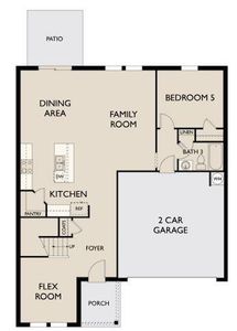 1st Floorplan - Representative Photo