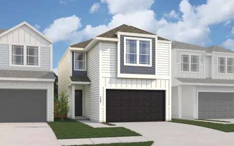 New construction Single-Family house 3021 Ocean Cay, Houston, TX 77047 plan Mac Arthur - image