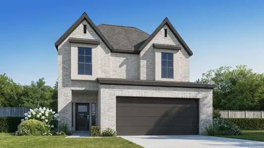 New construction Single-Family house 11819 Grasbauer, San Antonio, TX 78253 plan 2585W - image
