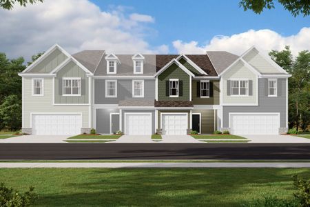 New construction Townhouse house 2707 Yeager Dr Nw, Concord, NC 28027 plan Manchester - image