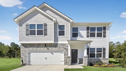 New construction Single-Family house 29 Westerly Wy, Lillington, NC 27546 plan Hanover - image