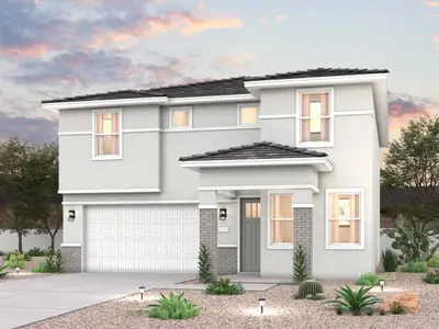 New construction Single-Family house 6156 E Crockett Wy, San Tan Valley, AZ 85143 plan Oriole - image
