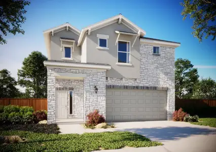 New construction Single-Family house 11225 Zip Cochise Wy, Manor, TX 78653 plan Harmony - image