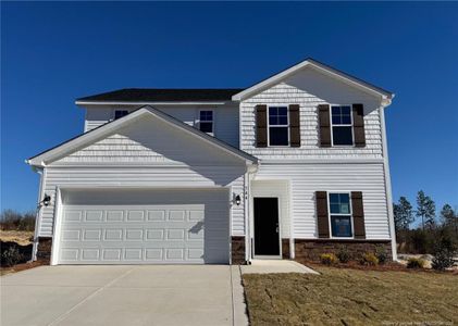 New construction Single-Family house 544 Ashley Heights Dr, Aberdeen, NC 28315 - image