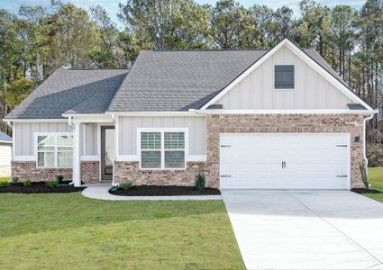 New construction Single-Family house 3714 Saddle Bag Court, Dacula, GA 30019 - photo 0