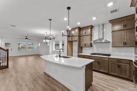 New construction Single-Family house 2615 Vistablue Ln, San Antonio, TX 78245 The Salado- photo 3 3