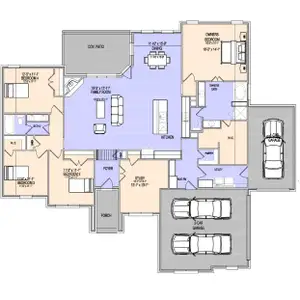 New construction Single-Family house 6712 Bassett Ln, Mesquite, TX 75126 plan Dartmouth VI - image