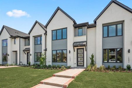 New construction Townhouse house 1504 Birds Fort Trail, Arlington, TX 76005 Natalie- photo 0