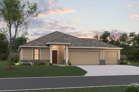 New construction Single-Family house 203 Jordans Est, San Antonio, TX 78264 plan Balboa - image
