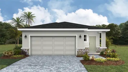 New construction Single-Family house 1834 Hammock Trace Dr, Parrish, FL 34219 plan Harper - image