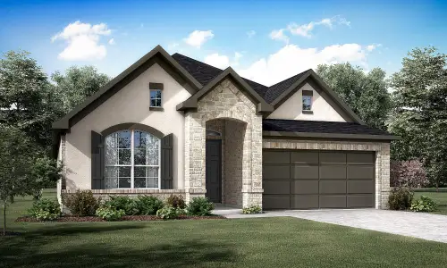 New construction Single-Family house 213 Teakmill Trl, San Marcos, TX 78666 plan Sorano - image