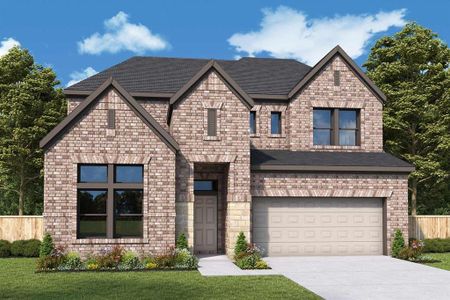 New construction Single-Family house 1708 Friendship Lane, Argyle, TX 76226 The Harrelson- photo 0