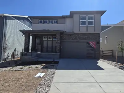 New construction Single-Family house 8742 Yellowcress St, Littleton, CO 80125 plan Eagle - image