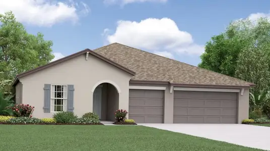 New construction Single-Family house 17782 Monte Isola Way, N, Fort Myers, FL 33917 plan Sante Fe - image