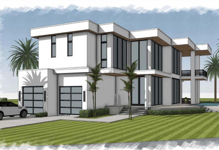 New construction Single-Family house 717 Se Atlantic Dr, Lantana, FL 33462 - image