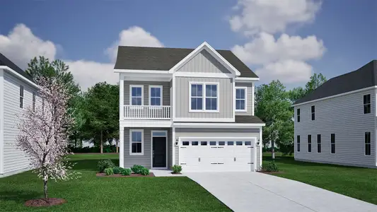New construction Single-Family house 428 White Oak Garden Wy, Garner, NC 27529 plan Lacey - image