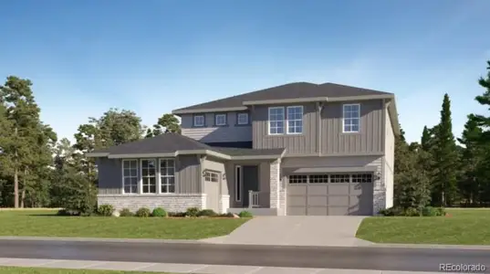 New construction Single-Family house 1313 Morning Side Dr, Erie, CO 80516 Aspen- photo 0