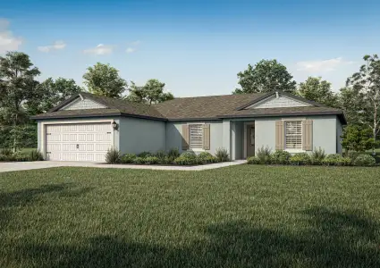 New construction Single-Family house 444 Marion Oaks Trl, Ocala, FL 34473 plan Banyan - image