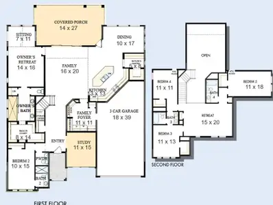 New construction Single-Family house 1736 Howler Wy, Todd Mission, TX 77316 plan The Dandelion - image 4