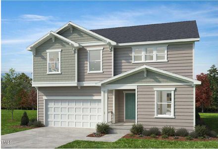 New construction Single-Family house 1412 Willow Landing Way, Willow Spring, NC 27592 - photo 0