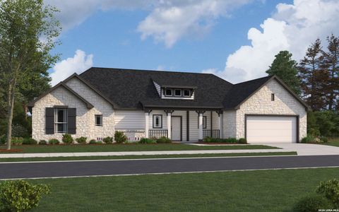 New construction Single-Family house 22213 Jordans Pl, San Antonio, TX 78264 plan Madison - image
