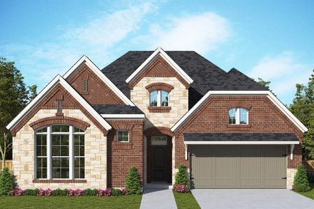 New construction Single-Family house 5831 Pink Coral Lane, Manvel, TX 77578 The Pinto- photo 0