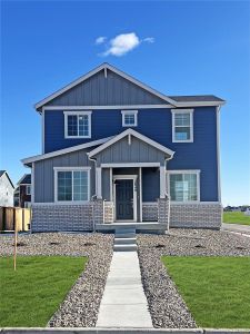 New construction Single-Family house 2848 Nectar St, Strasburg, CO 80136 - photo 0