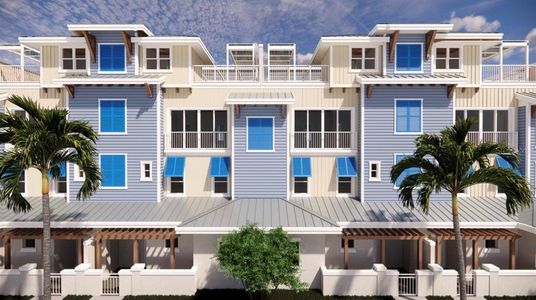 New construction Townhouse house 265 Causeway Blvd, Unit 7, Dunedin, FL 34698 - image