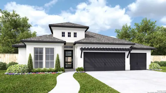 New construction Single-Family house 2212 Sur Ave, New Braunfels, TX 78132 plan 2895S - image