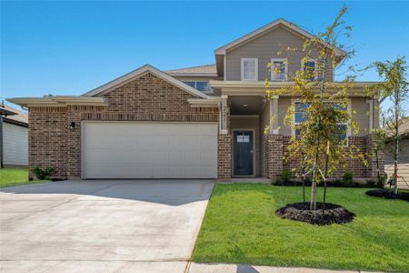 New construction Single-Family house 135 Palo Pinto Dr, Kyle, TX 78640 Wilson II- photo 0